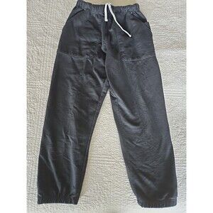 Mens Jogger CSG Champs Sports Gear Black Drawstring Pants Size Medium Fleece